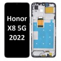 Huawei Honor X8 (5G) (2022) LCD / OLED touch screen with frame (Original Service Pack) [Black] H-241